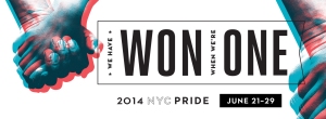 2014 NYC Pride: We are One